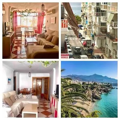 2 Minutes From The Beach!!! Great Apartment!!! Nerja 0*,
